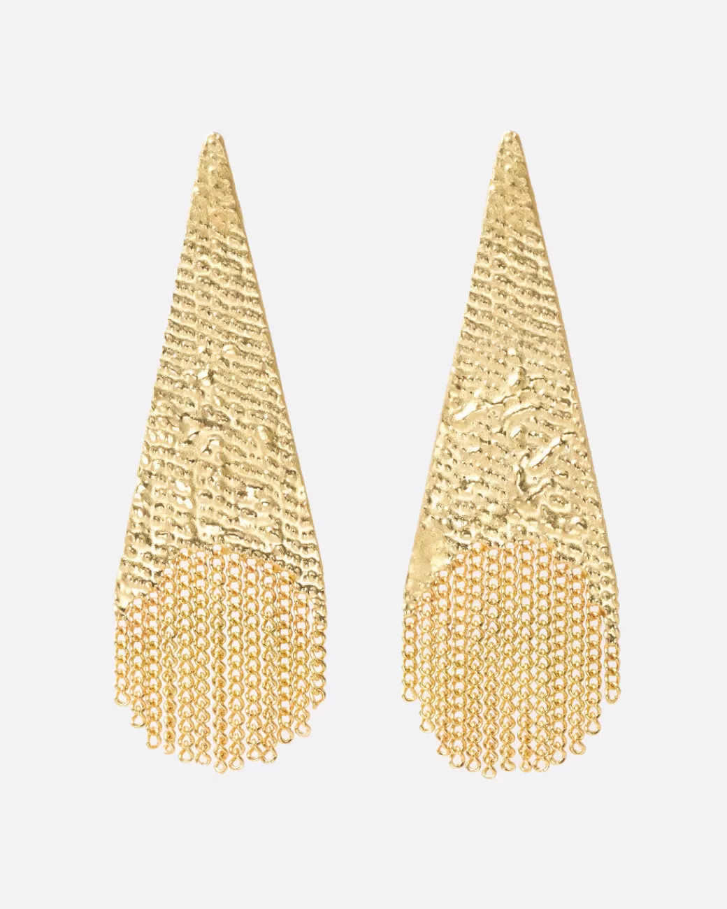 Contemporary>HANNAH KEEFE Chain Teardrop Earrings