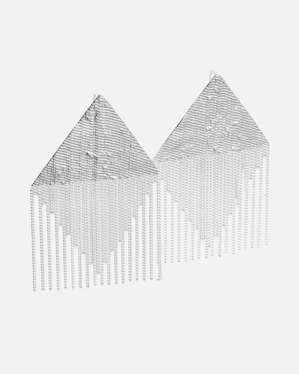 Contemporary>HANNAH KEEFE Chain Tent Earrings
