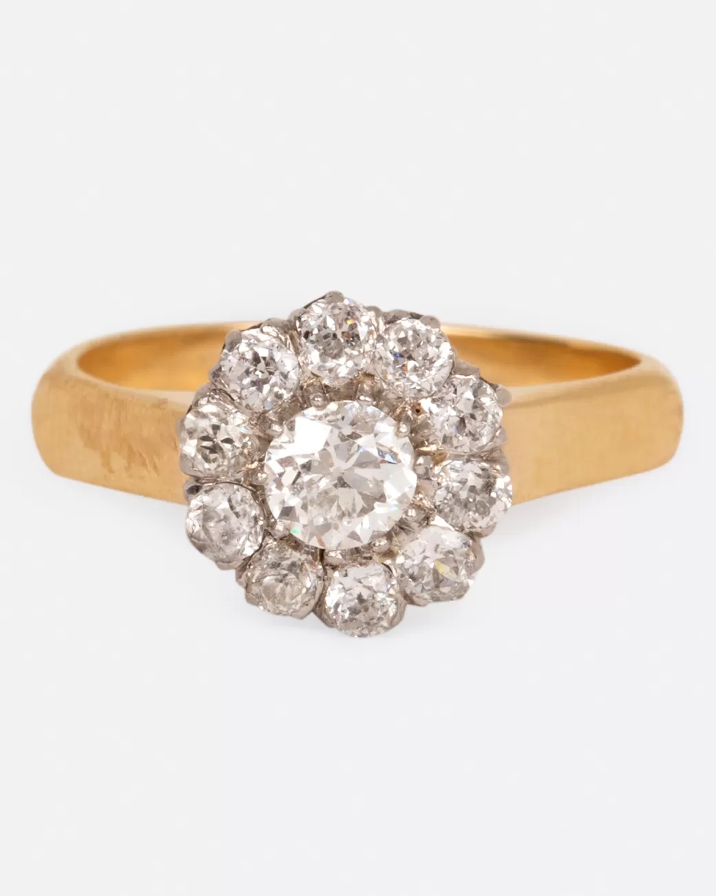 Vintage>Love Adorned Vintage Vintage Diamond Flower Ring