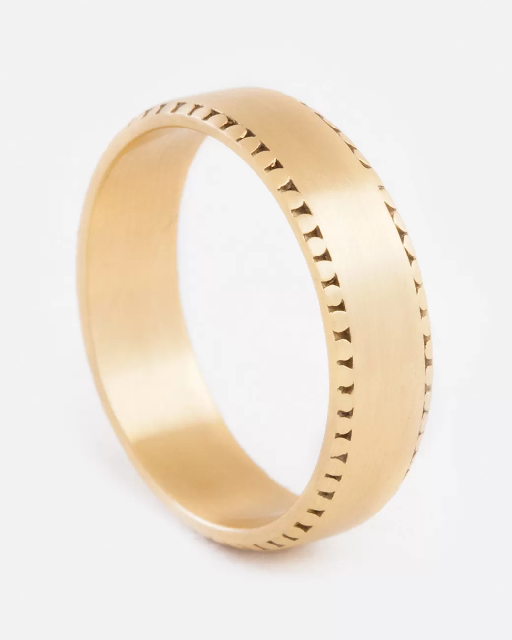 Engagement>MARIAN MAURER Yellow Gold Plain Costa Band